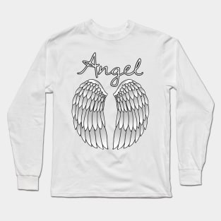 Angel Wings Sweet Innocent Perfect Long Sleeve T-Shirt